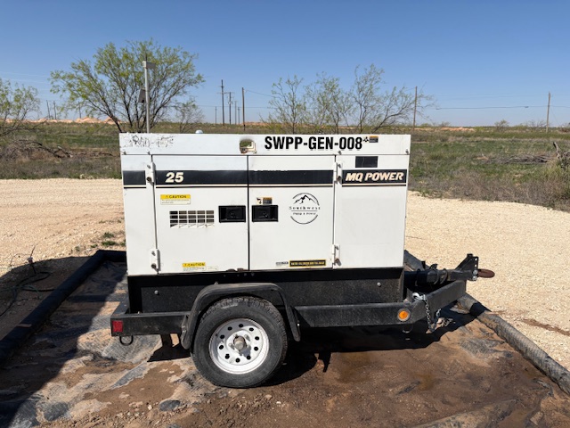 25 kVa generator for rent in midland