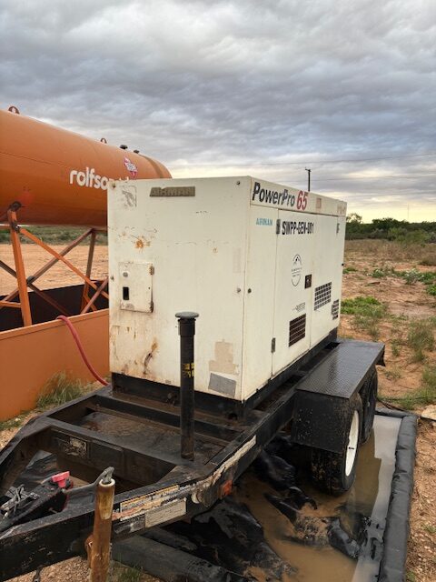 65 kVa Generator(1) rental in midland tx